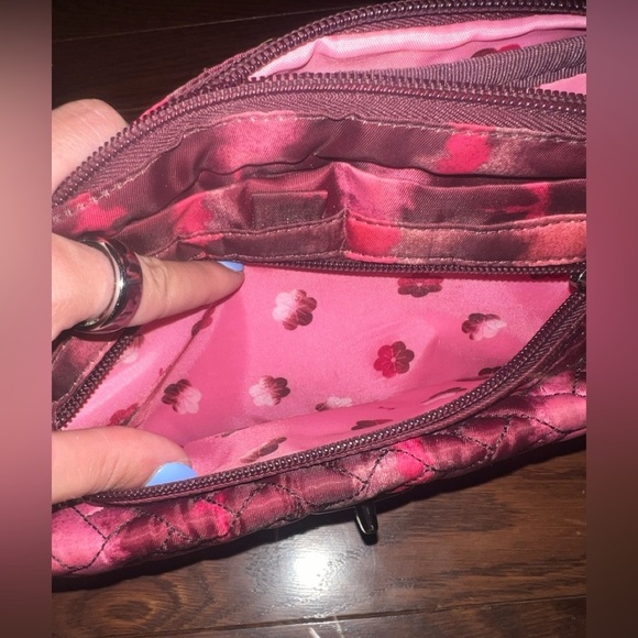 Lug “Switch” Convertible Crossbody Shibori Wine Bag Excellent Conditon - Picture 3 of 7